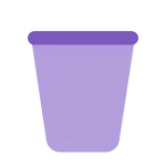 Empty Trash SVG Icon